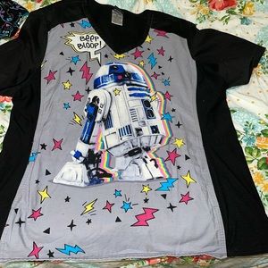 Star Wars scrub top